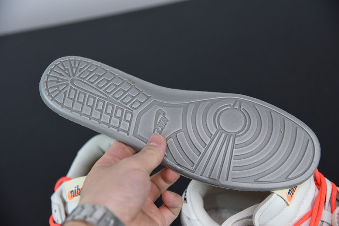 nike dunk low ofw white ct0856- 900