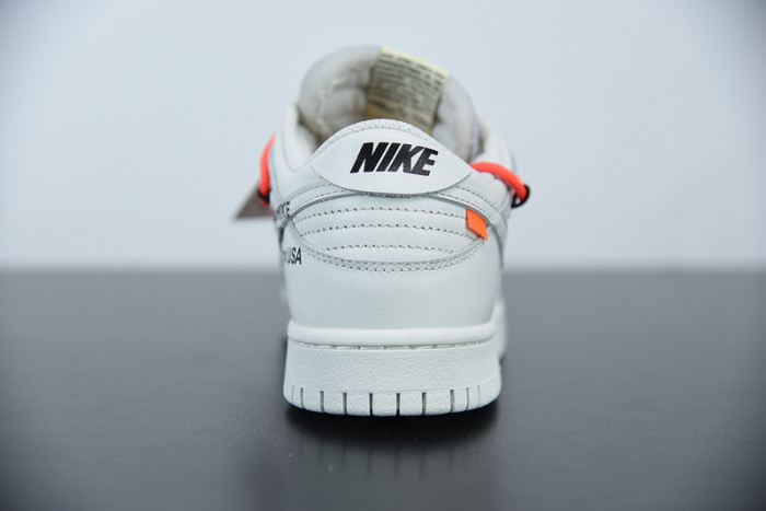 nike dunk low ofw white ct0856- 900