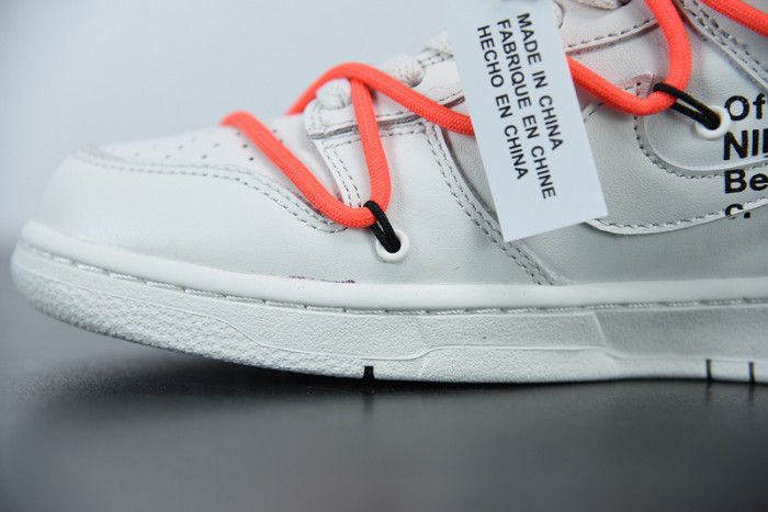 nike dunk low ofw white ct0856- 900