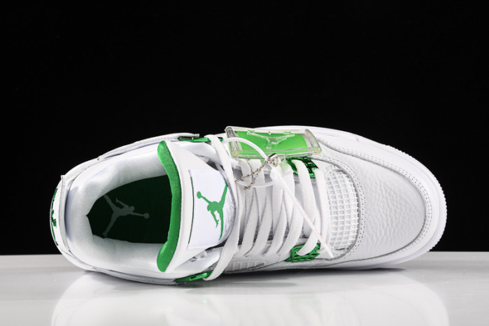 air jordan 4 retro metallic green  ct8527-113