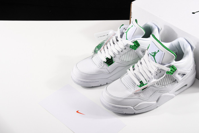 air jordan 4 retro metallic green  ct8527-113