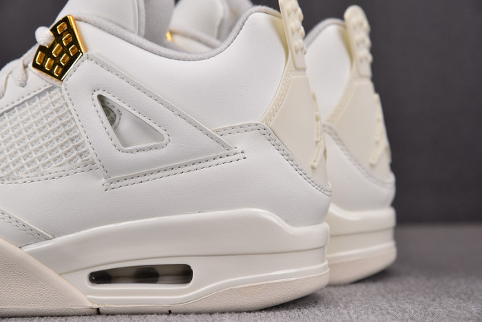 air jordan 4 retro metallic gold  aq9129-170