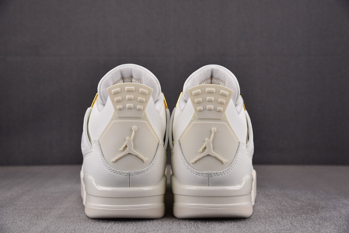 air jordan 4 retro metallic gold  aq9129-170