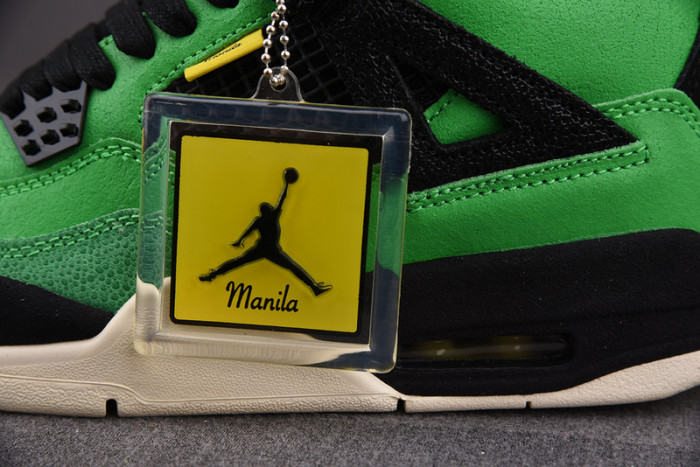 air jordan 4 retro green giant black aj4-965234