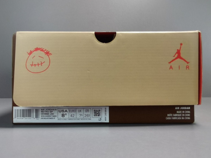 jordan 6 retro travis scott british khaki - dh0690-200