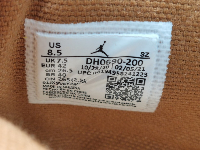 jordan 6 retro travis scott british khaki - dh0690-200