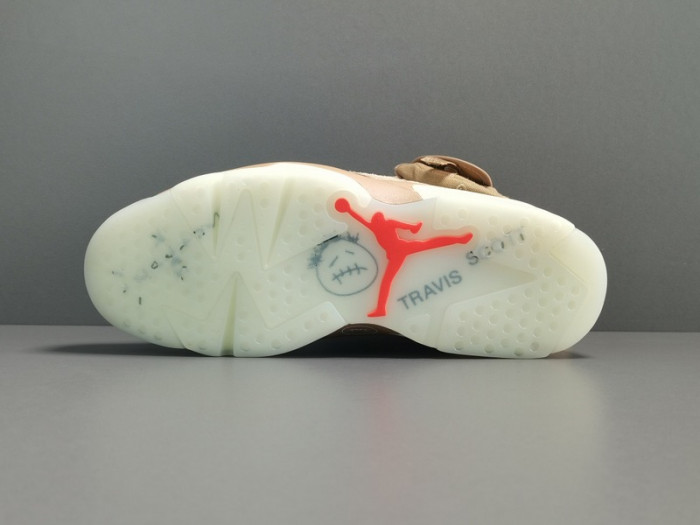 jordan 6 retro travis scott british khaki - dh0690-200
