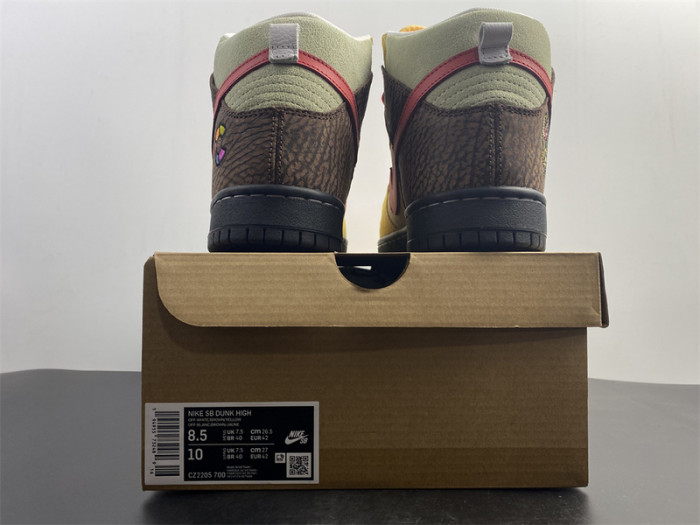 color skates x dunk high sb 
