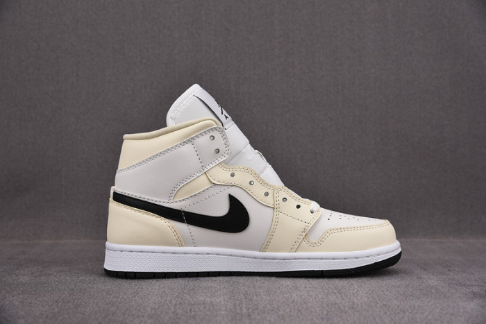 jordan 1 mid coconut milk - bq6472-121