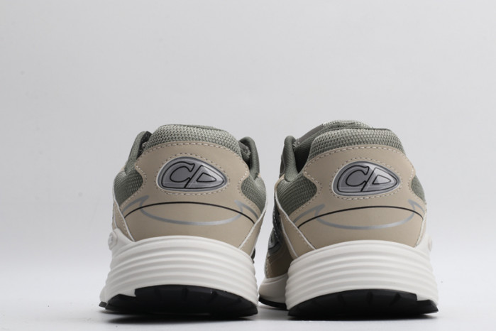 b30 sneaker olive mesh and cream