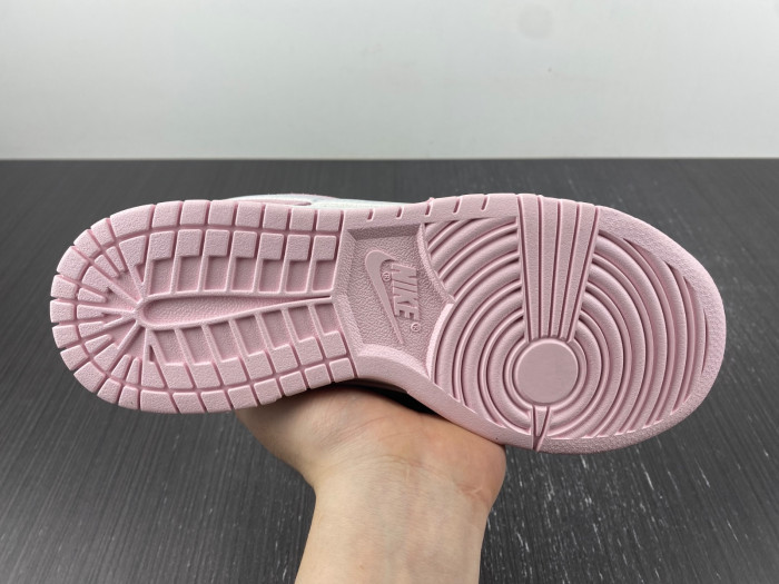 nike dunk low pink foam pure platinum phantom dv3054 600