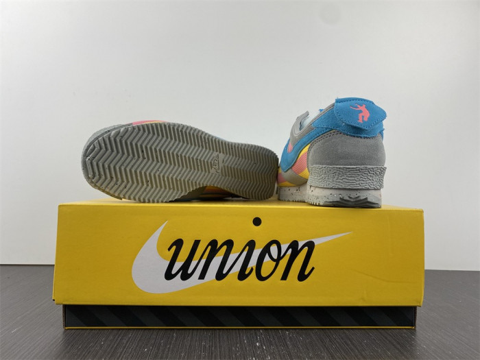 union x nike cortez blue pink dr1413-002