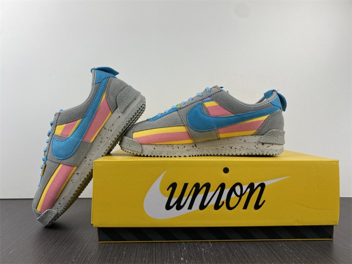 union x nike cortez blue pink dr1413-002