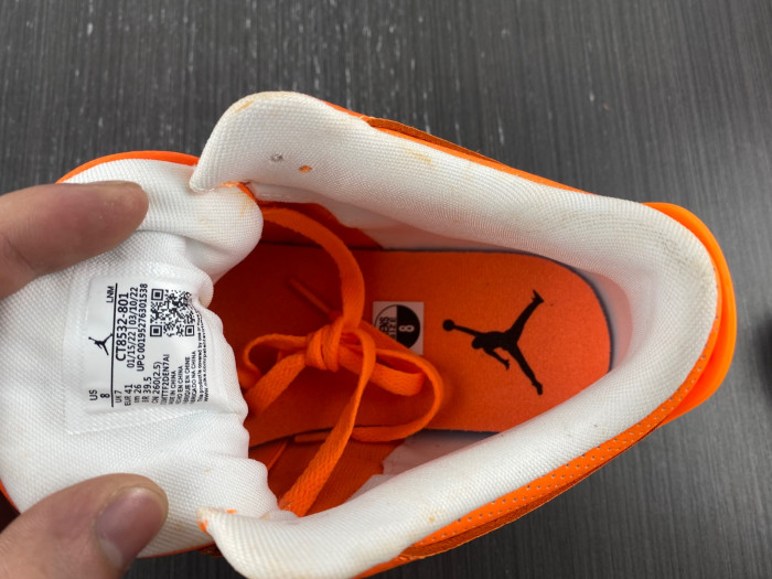 nike air jordan 3 retro orange white cement grey ct8532-801
