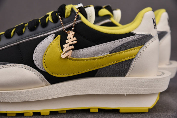 nike ld waffle sacai undercover bright citron - dj4877-001