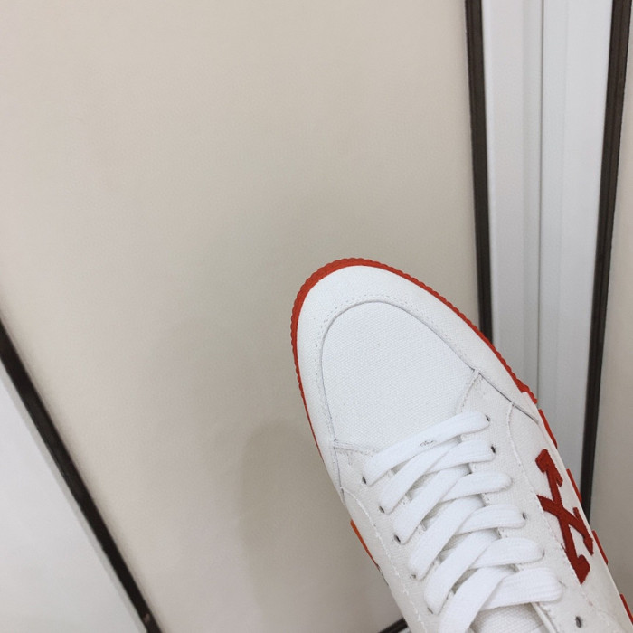 ofw calfskin vulcanized low sneakers