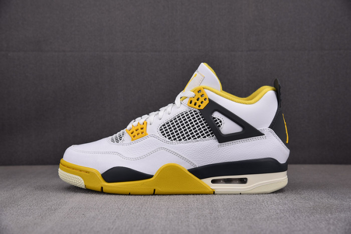 air jordan 4 wmns "vivid sulfur" aq9129-101