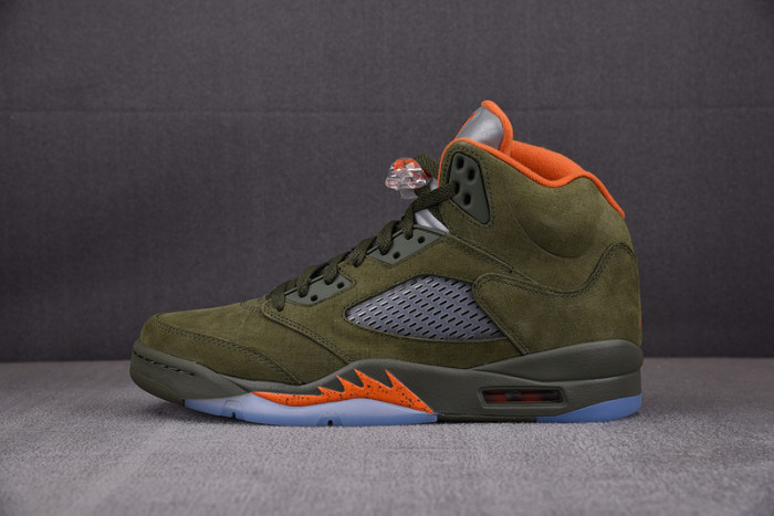 air jordan 5 retro 2024 ''olive'' dd0587‑308