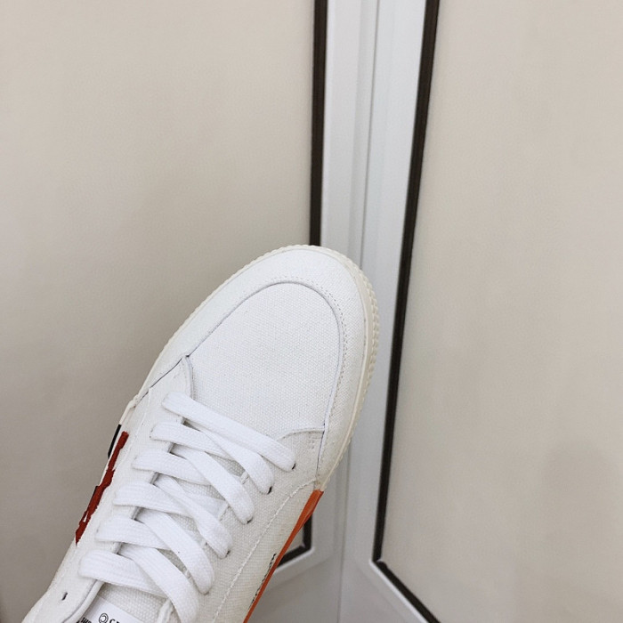 ofw calfskin vulcanized low sneakers