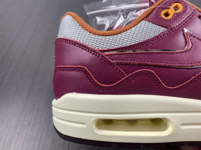 nike air max 1 patta waves rush maroon do9549-001