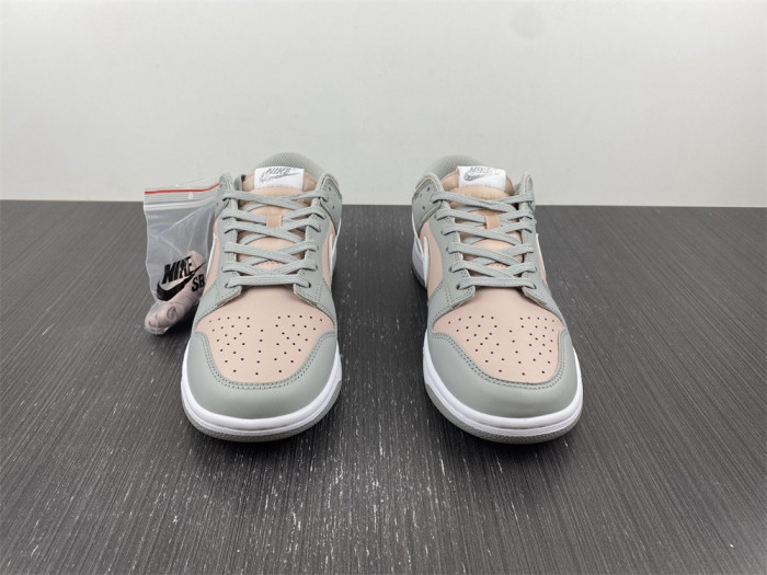 nike dunk low pink oxford (w) - dm8329-600