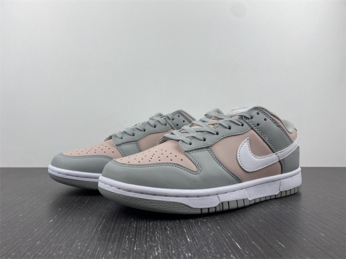 nike dunk low pink oxford (w) - dm8329-600