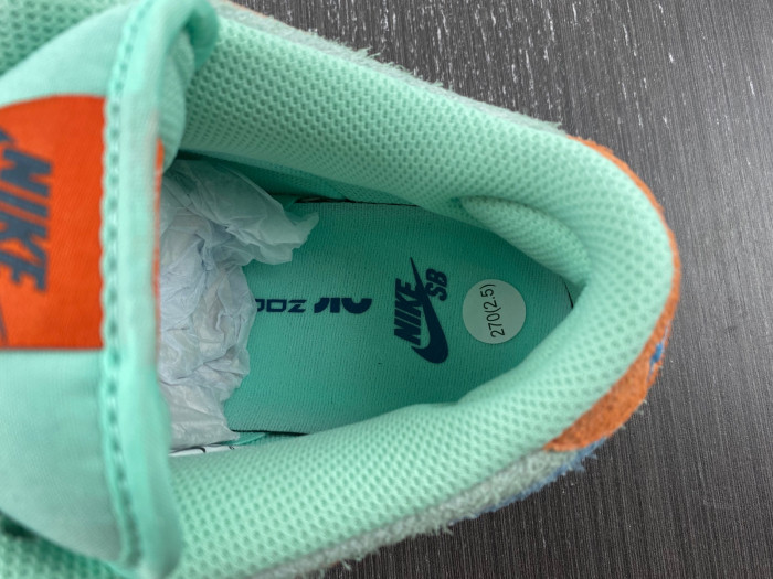 nike sb dunk low "noise aqua" dv5429-800