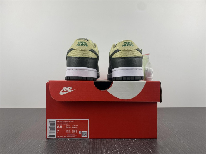 nike dunk low avocado - dm7606-300
