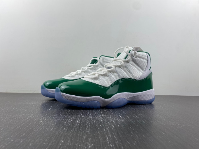 air jordan 11 retro white and green ct8012-113