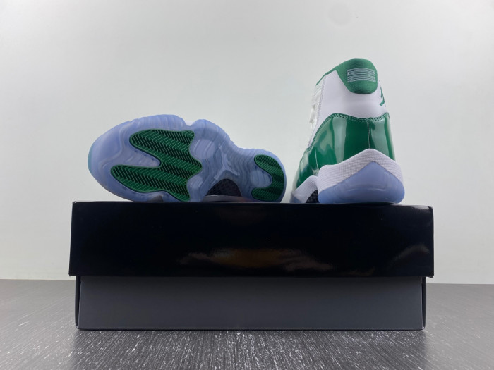 air jordan 11 retro white and green ct8012-113