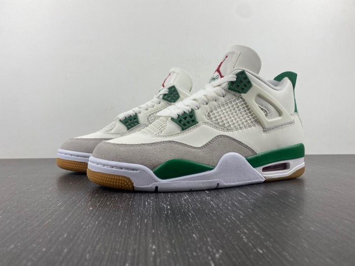 air jordan 4 retro sb pine green - dr5415-103