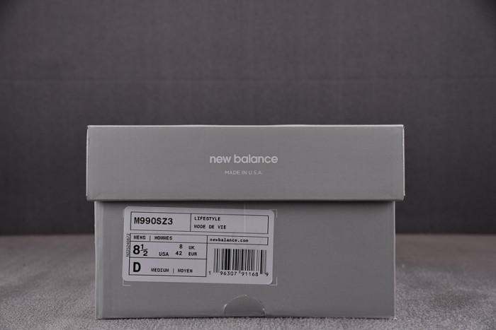 new balance 990v3 "cream/orange" m990sz3