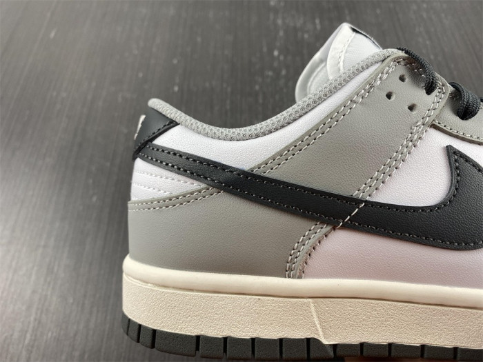 nike dunk low light smoke grey  - dd1503-117