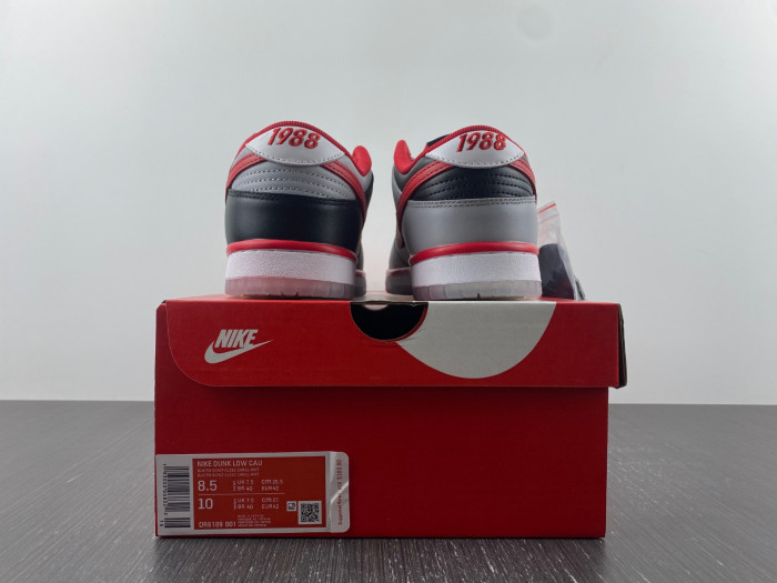 cau athletics x nike dunk low dr6189-001