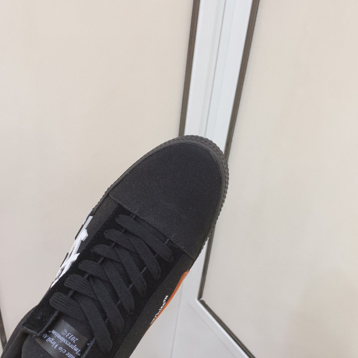 ofw calfskin vulcanized low sneakers