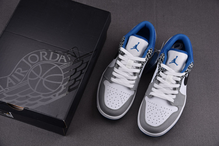 jordan 1 low se true blue - dm1199-140
