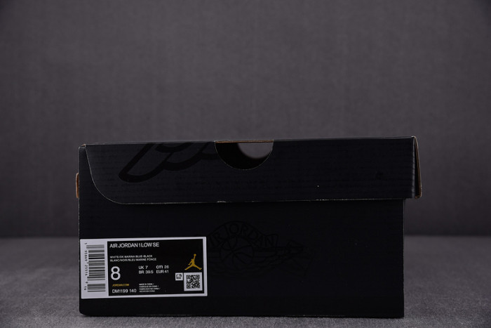 jordan 1 low se true blue - dm1199-140