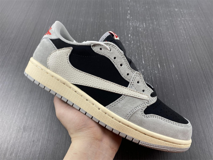 travis scott x air jordan 1 low og grey black dm7866-010