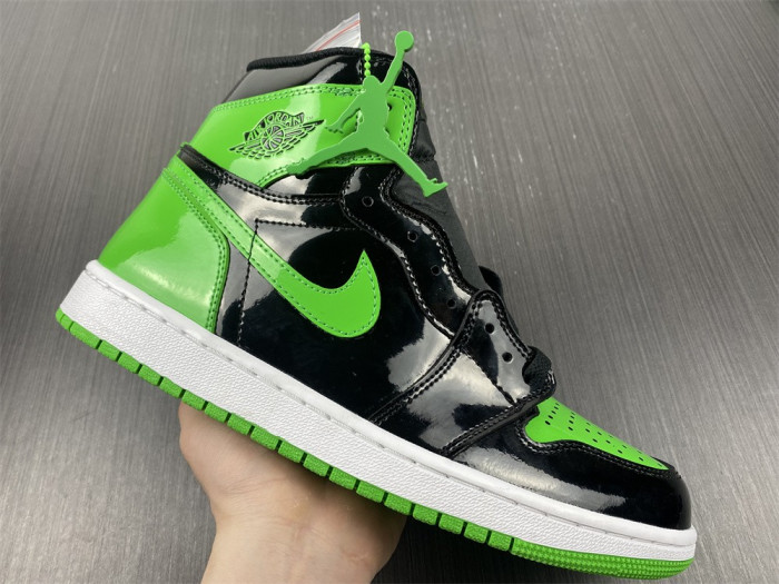 air jordan 1 high og “pine green”  patent leather555088-030