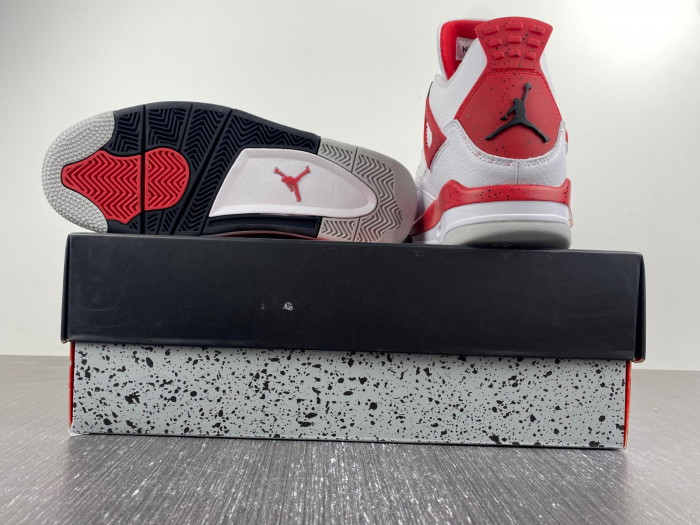 air jordan 4 “red cement” dh6927-161
