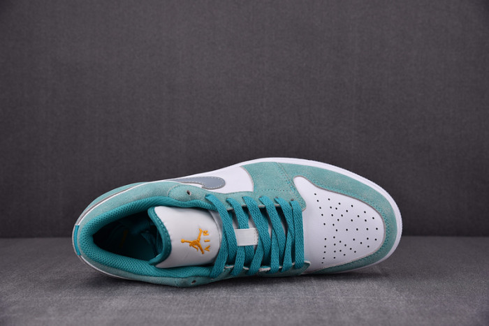 air jordan 1 low "new emerald" dn3705-301