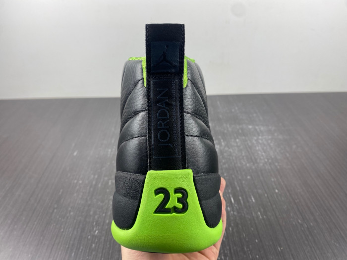 air jordan retro 12 black/green
