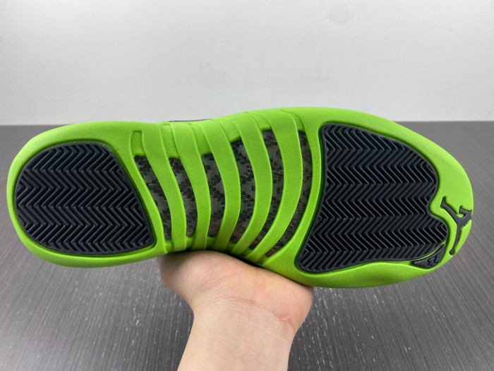 air jordan retro 12 black/green