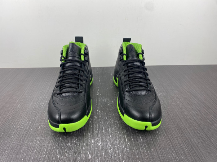 air jordan retro 12 black/green