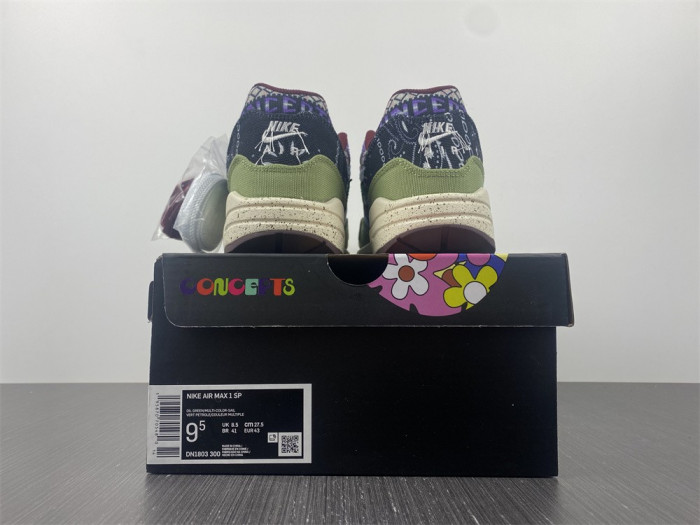 nike air max 1 sp concepts mellow - dn1803-300