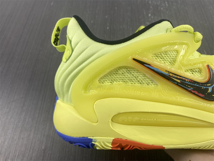 nike kd 15 xv ep "aimbot" volt black multi color dm1053-700