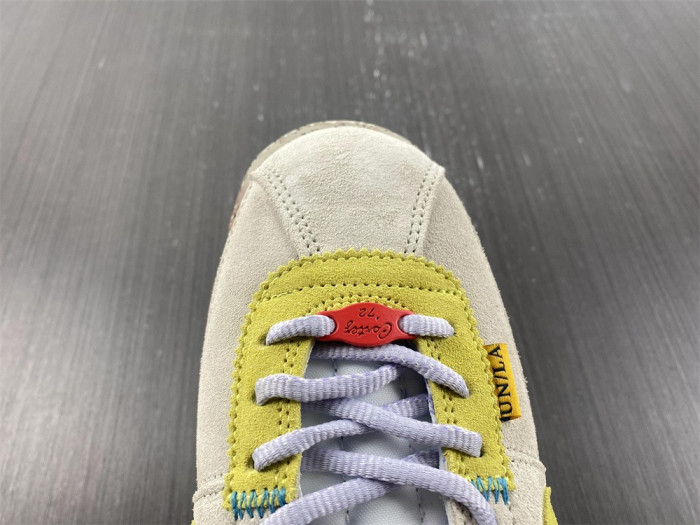 union x nike cortez yellow purple red dr1413-100