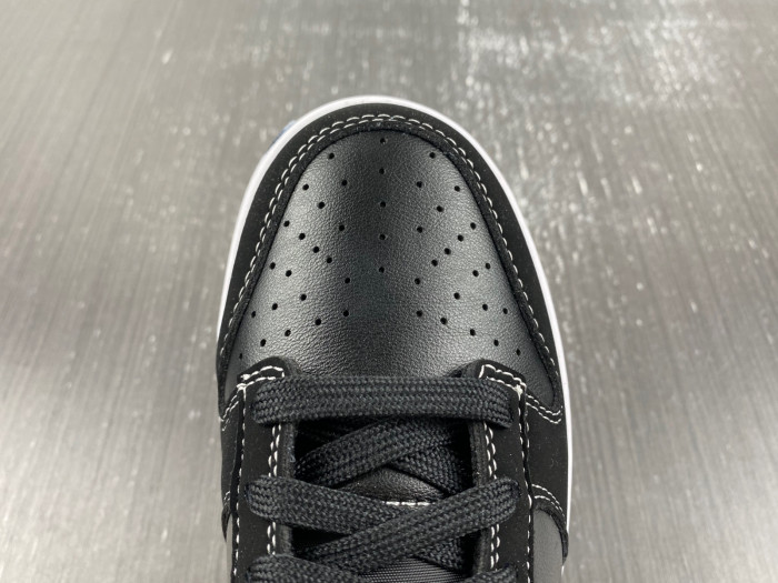 nike dunk low airbrush black- fd6923-001