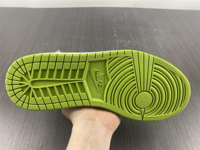 jordan 1 mid green python (w) - dv2959-113