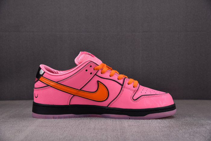 nike sb dunk low the powerpuff girls blossom fd2631-600